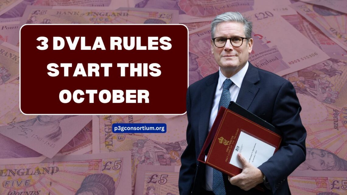 3 DVLA Rules Start This October – £1,000 Fines & Licence Penalties Explained