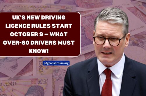 UK’s New Driving Licence Rules Start October 9 — What Over-60 Drivers Must Know!
